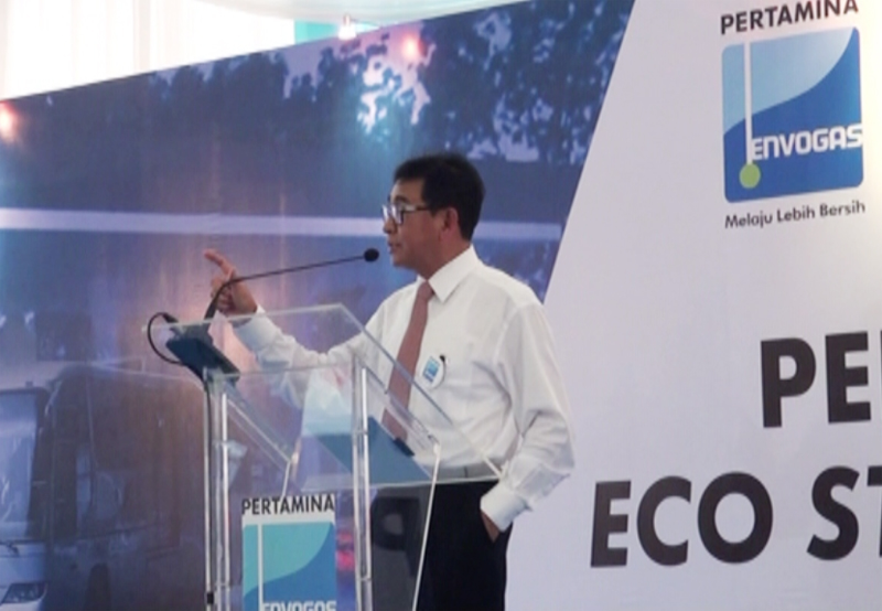 Wakil Menteri ESDM Resmikan SPBG Eco Station Mampang